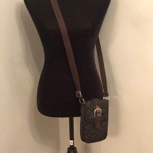 Black Quilted Cross Body Bag